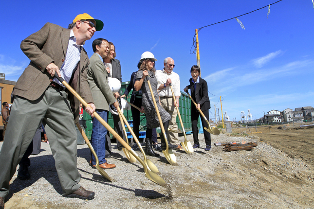 Groundbreaking at Stargell Commons, Alameda