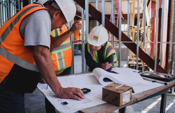 Culture - construction site meeting