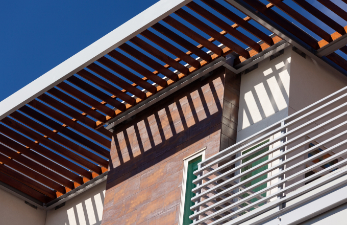 Roof underside
