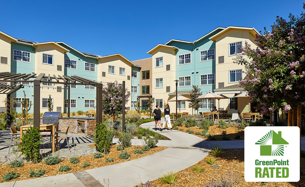 Morgan Hill Senior Housing Receives GreenPoint Rated Platinum Certification